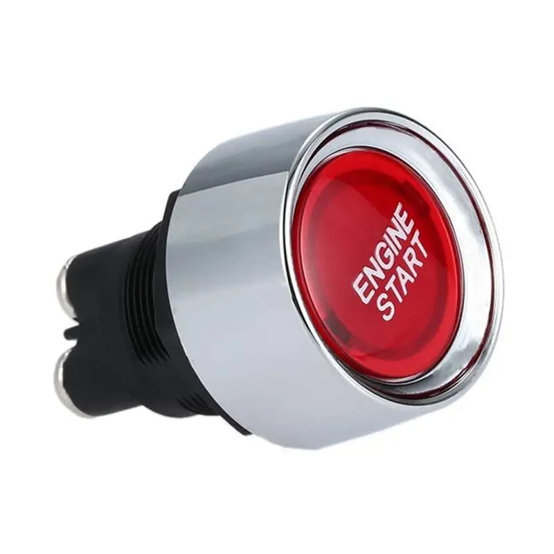 Universal DC 12V 50A Car Switch Engine Start Starter Switch Racing Illuminated Push Button Touch Momentary Reset Red Blue Green
