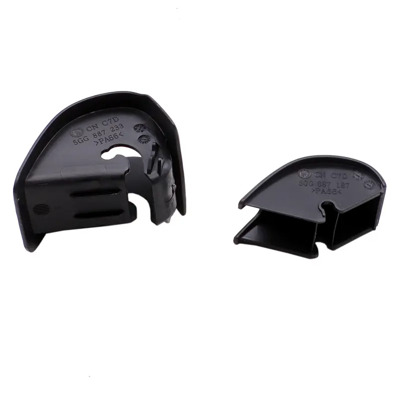 Car Rear Back Seat ISOFIX Cover Cap For VW Golf MK7 MK7.5 2015 2016 2017 2018 2019 Seat Leon 5GG887233 5GG877187 Blcak