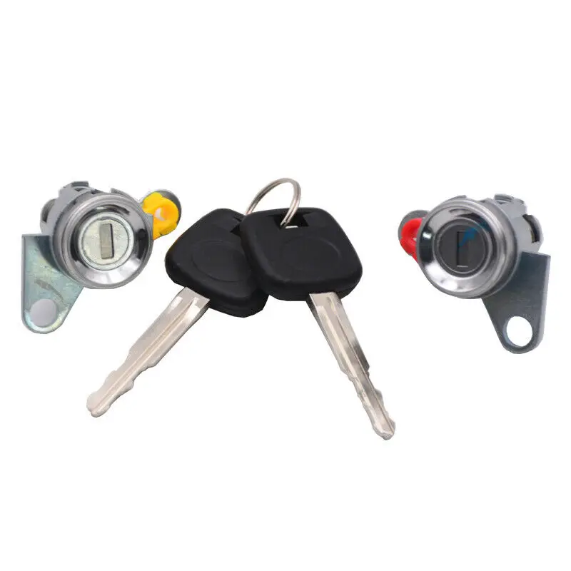 Car Door Lock With key (L+R) For Corolla AE100 93-97 GEO PRIZM 69051-1234 69051-12340 69051-1234/60 69052-1234/60
