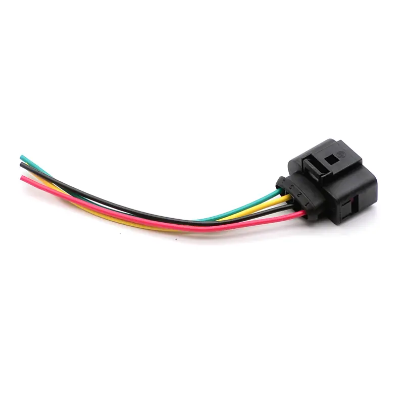 4PCS/Set Ignition Coil Connector Harness Wiring Plug for Audi A3 A4 A5 A6 TT VW Passat Jetta Golf 1J0973724 2011340 1J0998724