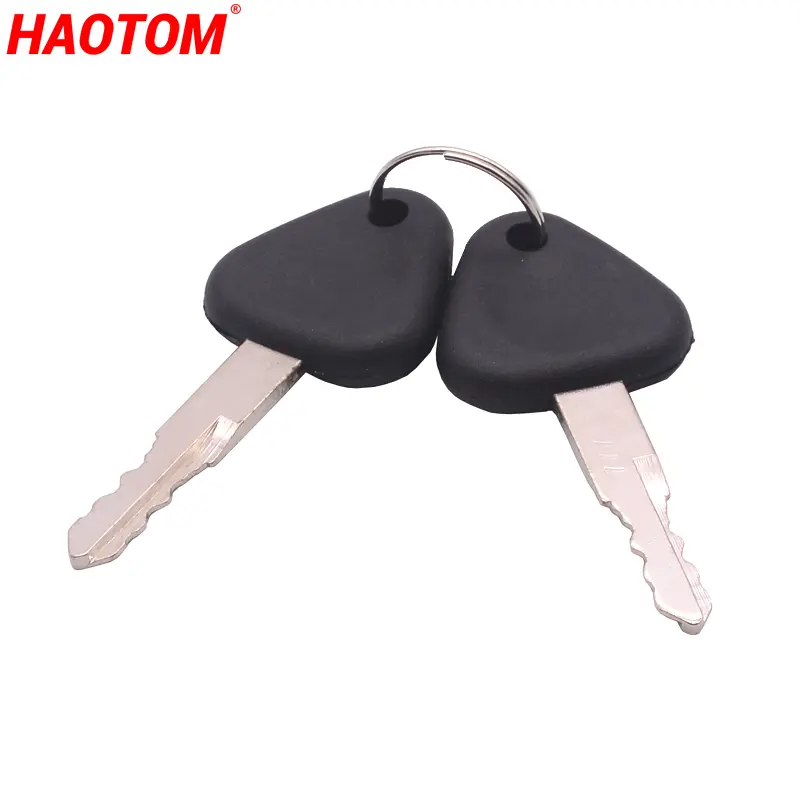 2PCS 777 Key For Volvo Excavator & Heavy Equipment Ignition Switch Starter Replacement Fit Many Models
