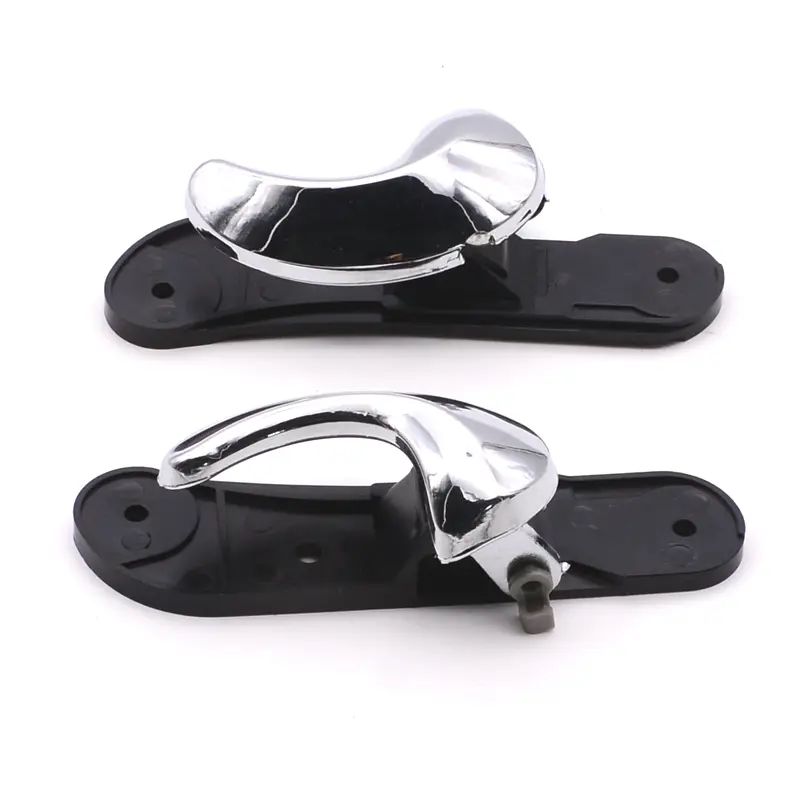 Car Door Inside Handle Inner Handle Front Rear Left Right Chrome Plastic For Lifan 320 69230-89101