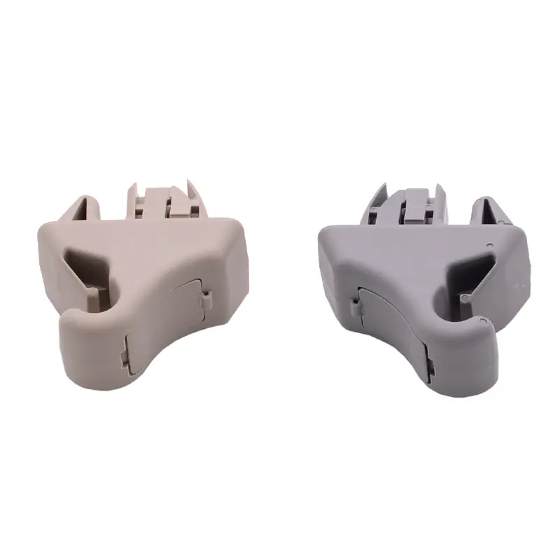 Car Sun Visor Hook For Mitsubishi Pajero Montero MK3 2000 2001 2002 2003 2004 2005 2006 MR779704 MR779705 Plastic Beigr Gray