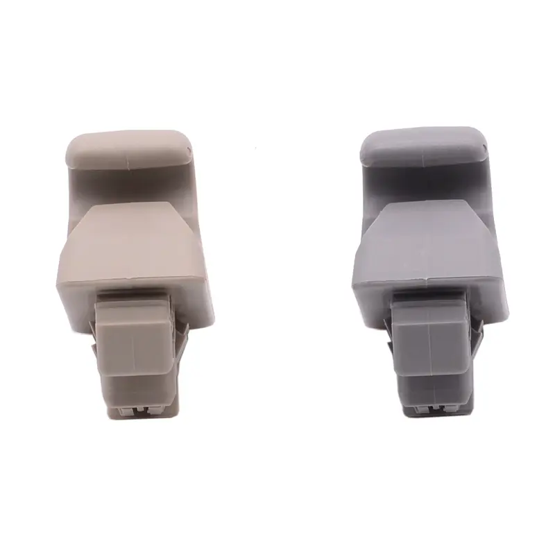 Car Sun Visor Hook For Mitsubishi Pajero Montero MK3 2000 2001 2002 2003 2004 2005 2006 MR779704 MR779705 Plastic Beigr Gray
