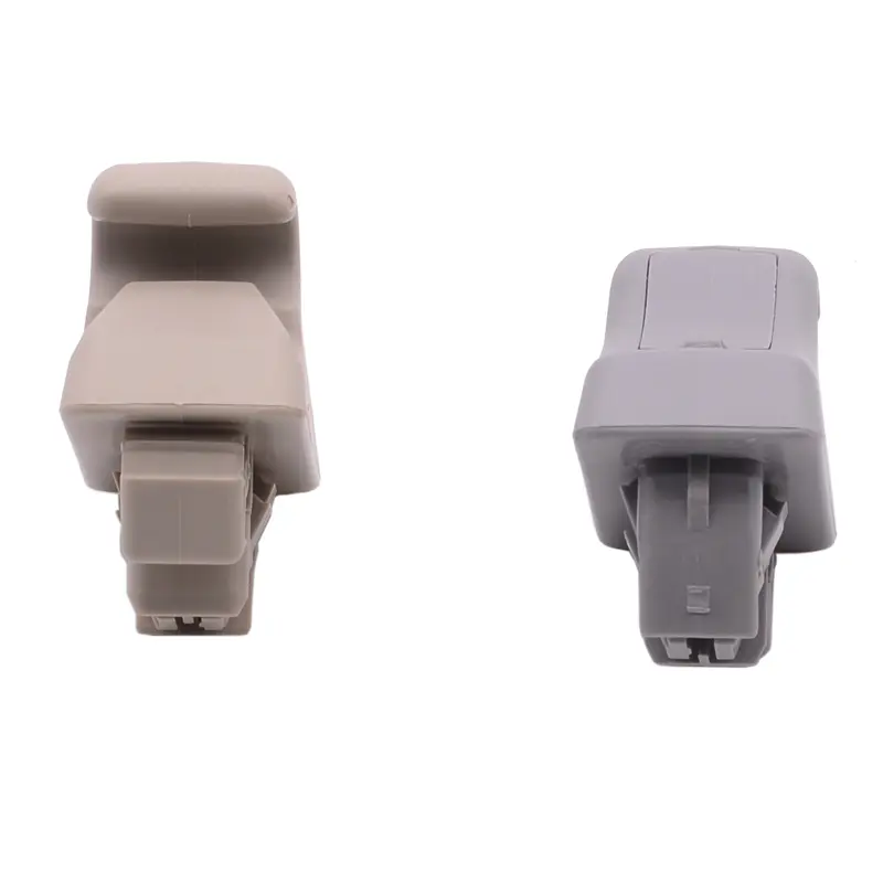 Car Sun Visor Hook For Mitsubishi Pajero Montero MK3 2000 2001 2002 2003 2004 2005 2006 MR779704 MR779705 Plastic Beigr Gray