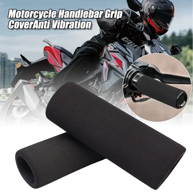8-2PCS Motorcycle Slide Grip Cover Anti Vibration Foam Protaper Cuffs Equipments Accessories Protection Handlebar Non-slip Cover