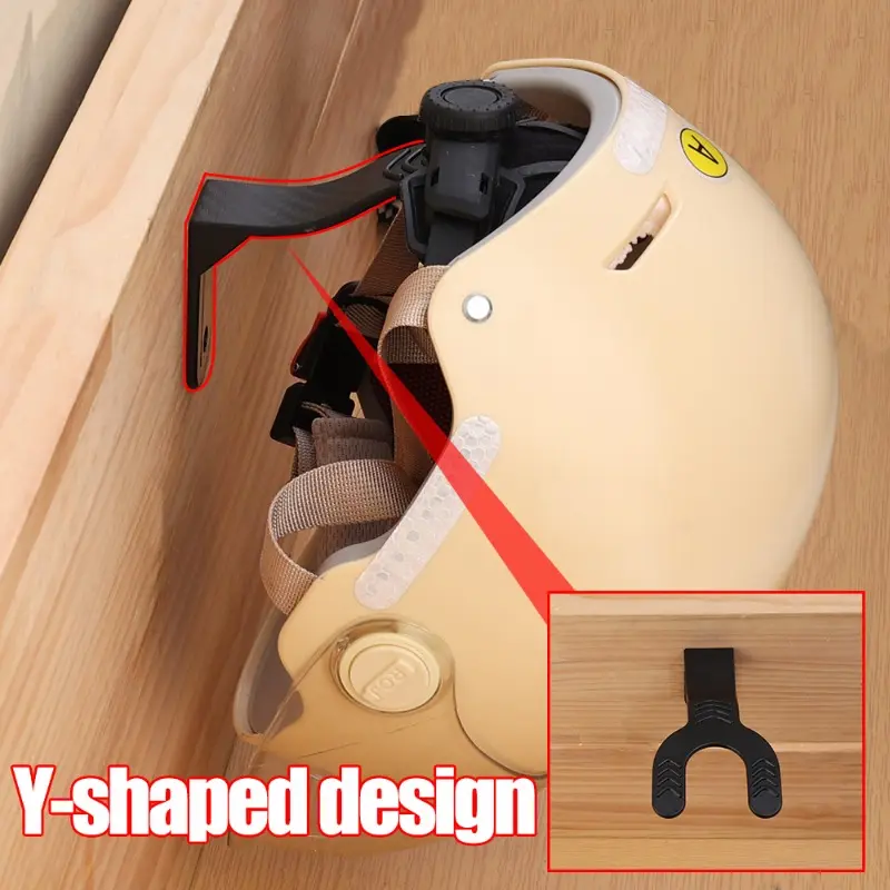 1/2pcs Motorcycle Helmet Hook Racks Multifunctional Wall Mounted Helmet Rack Key Storage Holder Household Luggage Jacket Holders
