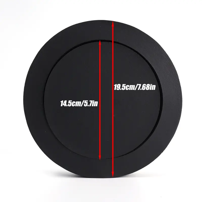 6.5 Inch Car Speaker Sponge Bass Door Trim Sound Insulation Cotton Sealed Soundproof Self Adhesive Ring Interior Accessories