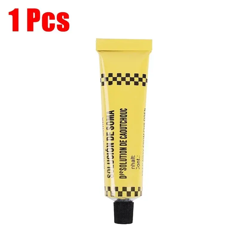1/2/4pcs Motorcycle Bicycle Electric Bike Tire Repairing Glue Inner Tube Puncture Repair Glue Rubber Cement Adhesive Repair Tool
