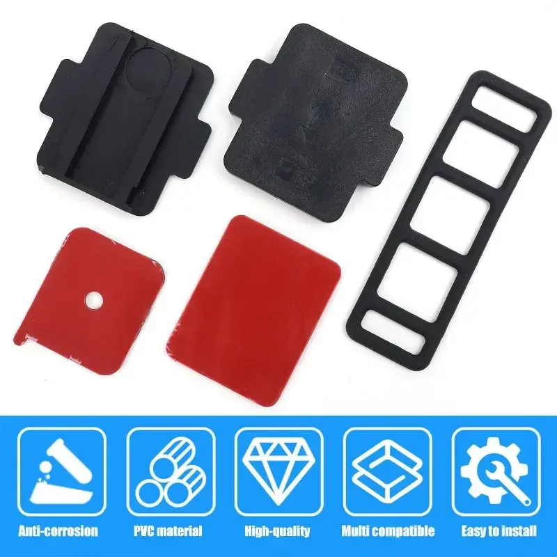 Universal Car ETC Bracket Multi-functional Detachable Mounting ETC Equipment Fixing Base PVC Automotive Interior Accessories