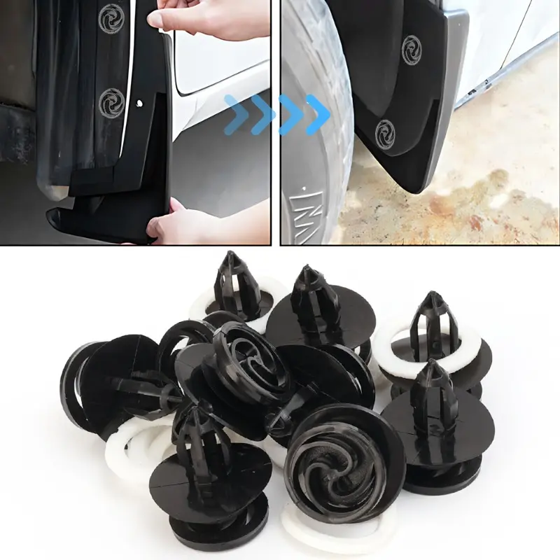 10/30/50PCS Car Door Panel Snaps Rivet Clip Plastic Door Panel Clips for Audi A4 B6 B7 S4 RS4 Volkswagen Caddy Golf Jetta Passat