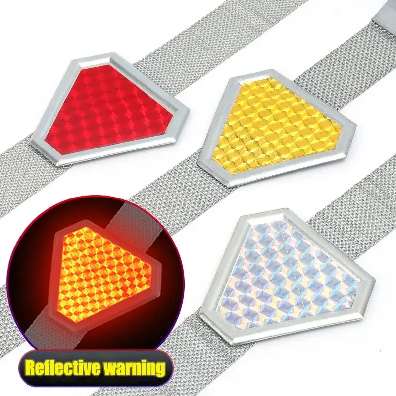 3/1PCS Car Anti-Static Belts Night Driving Safety Warning Reflective Strap Auto Electrostatic Canceller Belt Cars Accessories