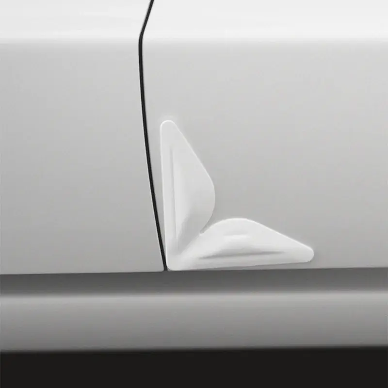 Car Door Corner Protective Cover Anti-collision Stickers Waterproof Triangle Bumper Cover Styling Mouldings Car Accessories