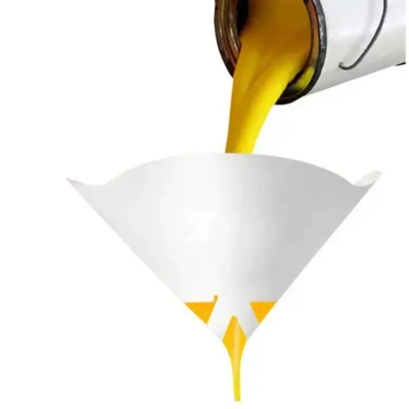 Paint Filter funnel Paper Purifying Straining Cup Disposable Mesh Paint Filte Conical Nylon Micron Paper Funnels