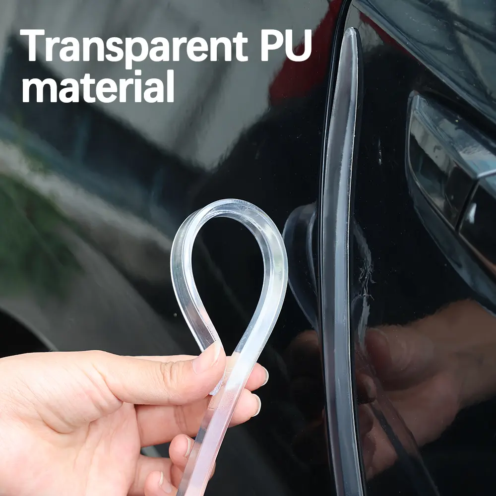 Car Door Anti-Collision Strip Auto Protective Door Edge Anti-Scratch Strips Car Exterior Bumper Decoration Pad