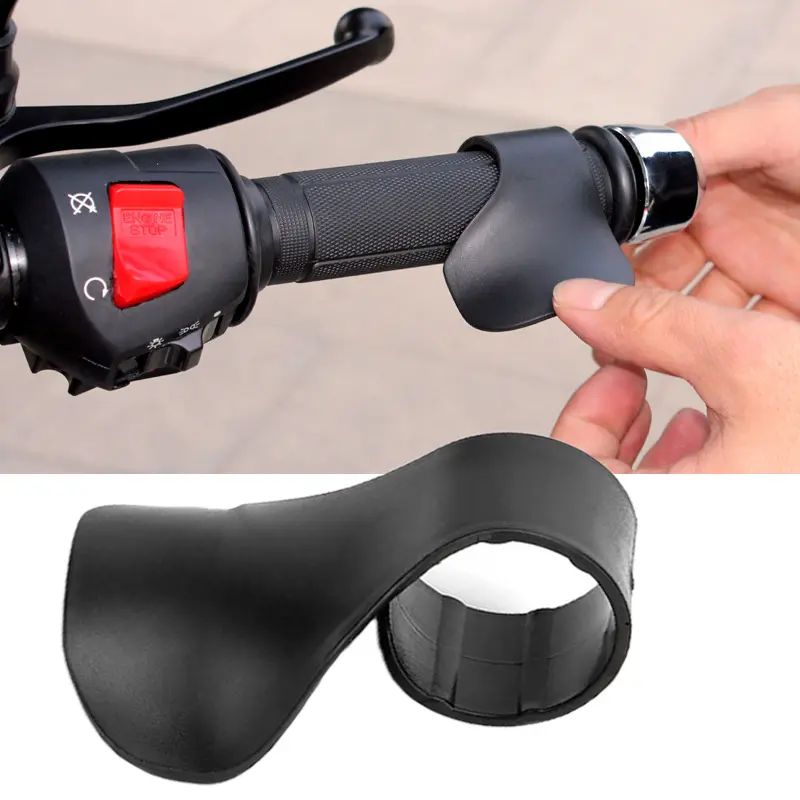 Motorcycle Accelerator Booster Assist Handle Control Grip Throttle Assistant Clip  Thumb Assist Labor Saver Motore Accessories