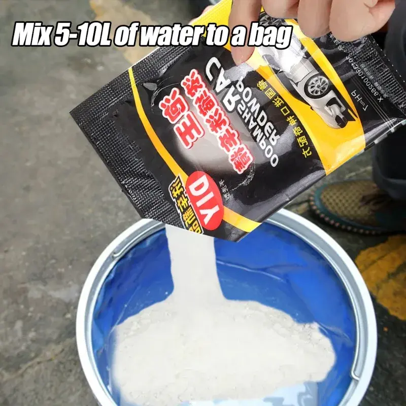 Car Cleaning Shampoo Powder Auto Body Foam Washer Windshield Oil Film Washing Accessories Automobiles Paint Care Coating Tools