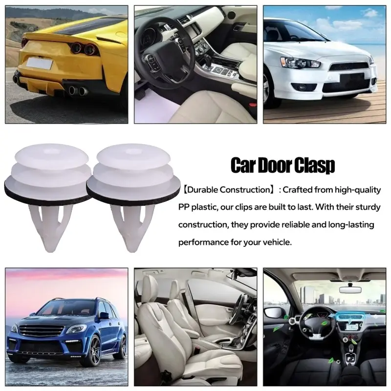 Car Fastening Door Panel Buckle Panel Card Trim Clips Fixing Rivets Auto Interior Accessories for BMW1-7 Series X1-X7 Z4 E85 E86