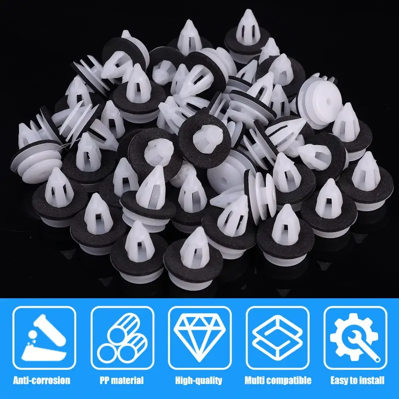 Car Fastening Door Panel Buckle Panel Card Trim Clips Fixing Rivets Auto Interior Accessories for BMW1-7 Series X1-X7 Z4 E85 E86