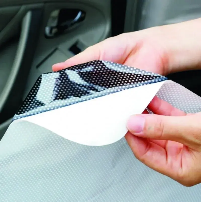 2Pcs Car Sunshade Stickers static Electrostatic Window Sun-shading Stickers Sun Block Car Rear Windows Side Blocks Cover Film
