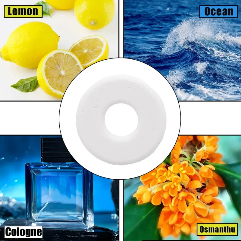 Car Air Freshener Supplement 6 Flavor Car Vent Perfume Refill Replace Aroma Cotton Pads Perfume Fragrance Interior Accessories
