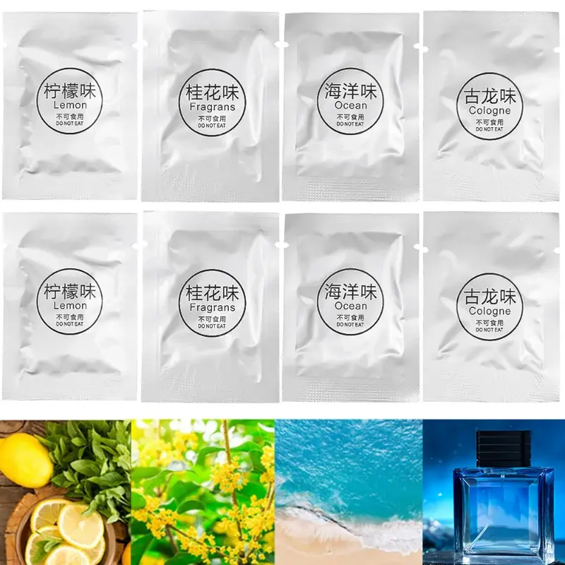 Car Air Freshener Supplement 6 Flavor Car Vent Perfume Refill Replace Aroma Cotton Pads Perfume Fragrance Interior Accessories