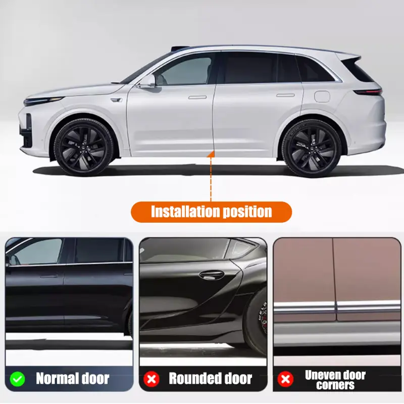 2PCS Car Door Corner Anti-Collision Protector Cover Silicone Anti-Scratch Sticker Anti-Scratch Stickers Door Protection Cover
