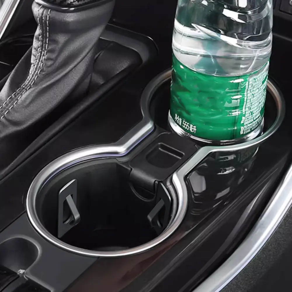 Universal Car Cup Holder Insert Limiter Self-adhesive Auto Water Cup Slot Fixing Clip Car Bottle Console Slot Slip Limiter