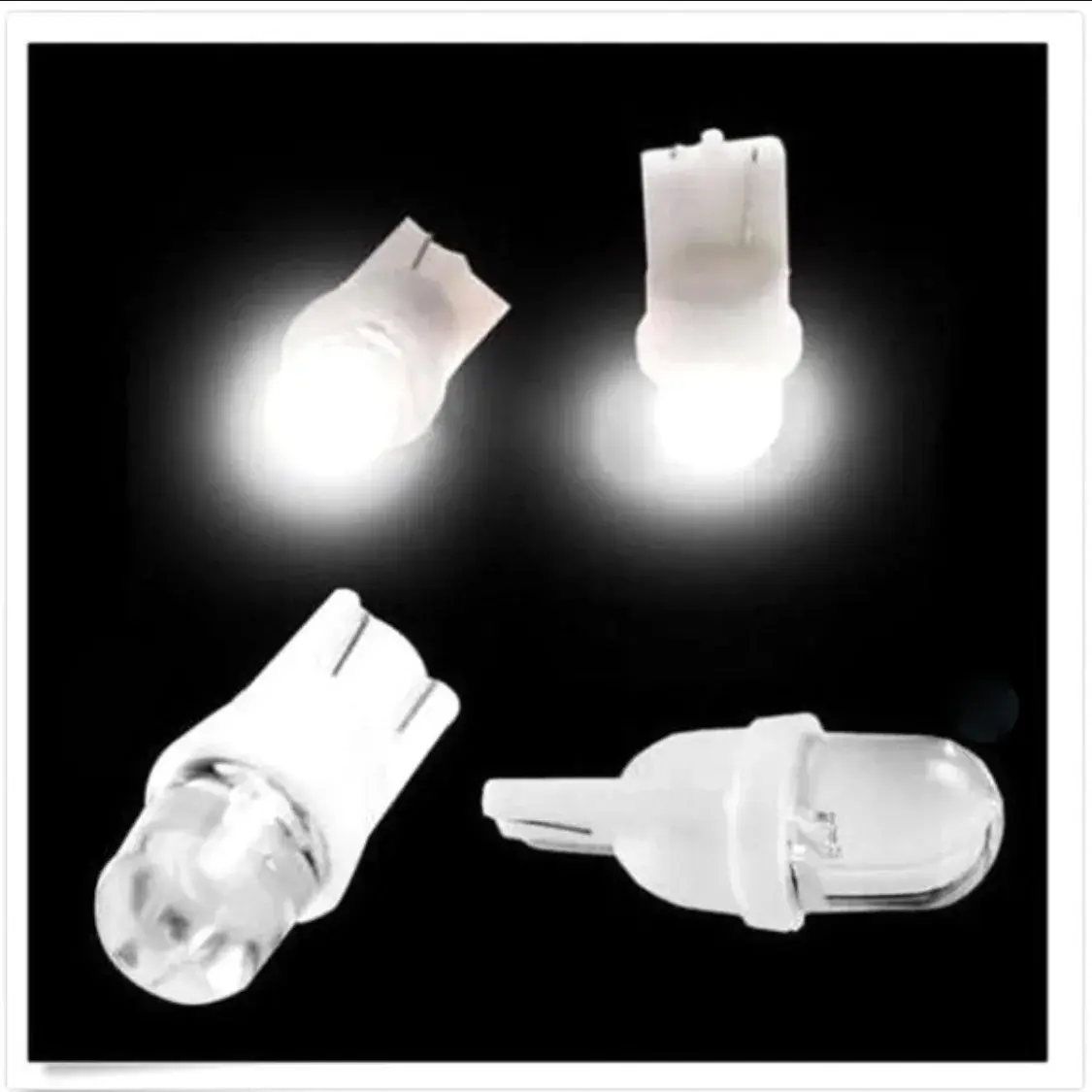 10Pcs/20Pcs T10 12V 5W 194 168 158 W5W 501 White LED Side Car Wedge Light Lamp Bulb Car Side Bulbs Canbus Error Free for Car