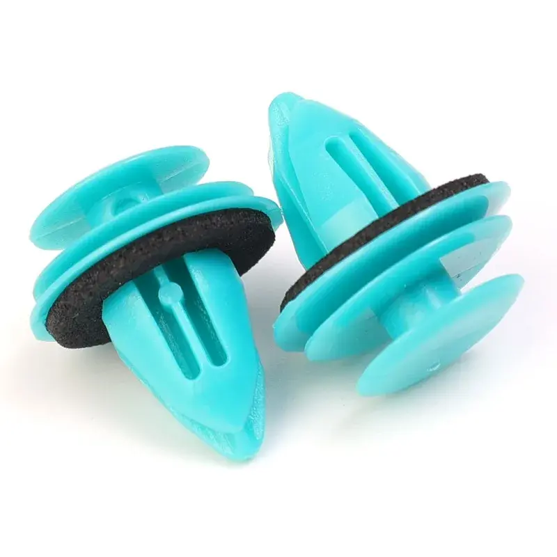 Green Nylon Retaining Clip Auto Vehicle Retainer Fastener Rivet  Auto Bumper Fastener Clips Car Interior Accessories
