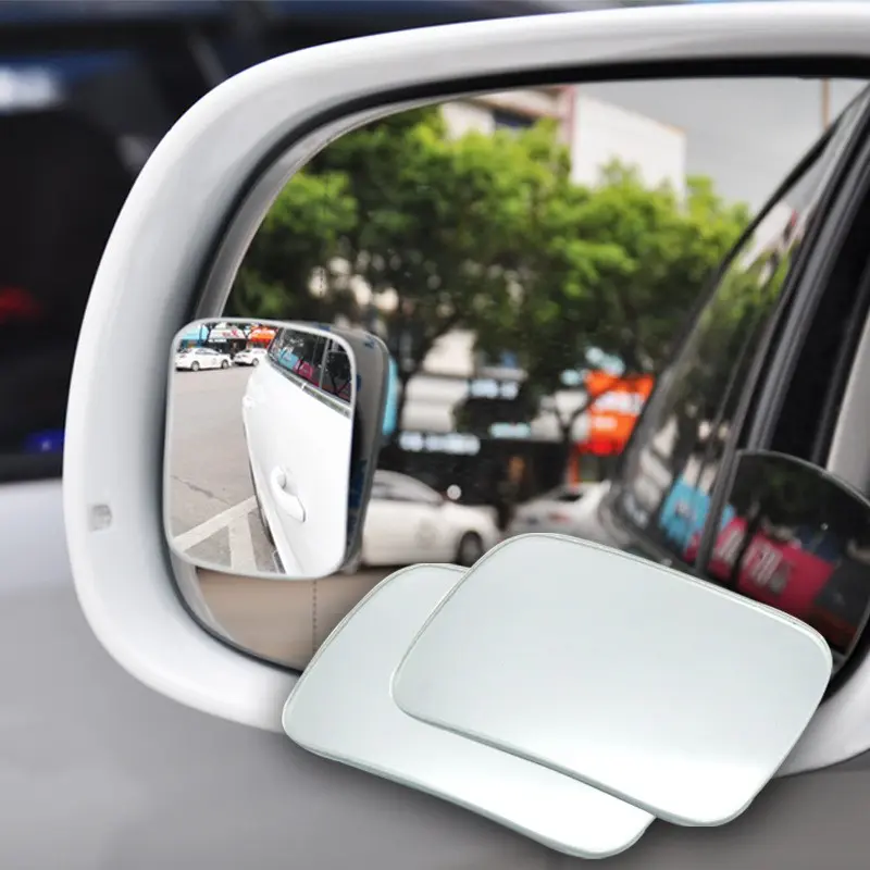 CarBlind Spot Mirror Outside Auxiliary Mirror Rear View Convex Wide Angle Parking Reversing Rearview Rimless Mirrors