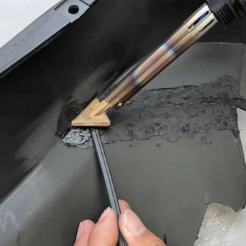 Copper Bumper Plastic Repair Smoothing Welder Replacement Tools Triangular Soldering Iron Tips Set cars Sheet Metal Repair Tools