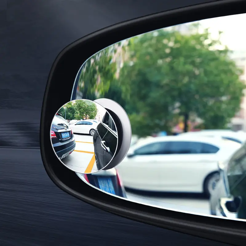 CarBlind Spot Mirror Outside Auxiliary Mirror Rear View Convex Wide Angle Parking Reversing Rearview Rimless Mirrors