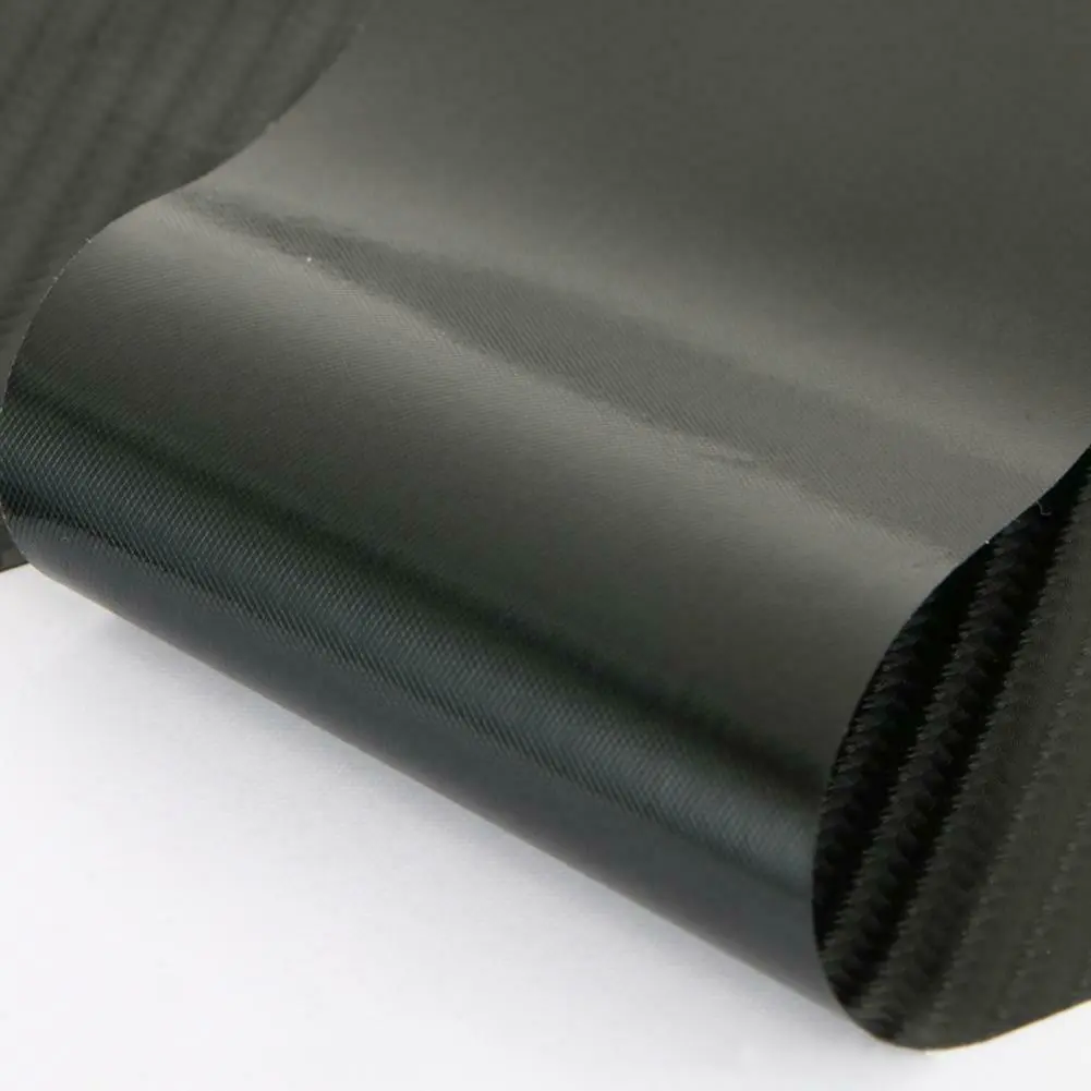 4D Carbon Fiber Stickers for Car Rear Trunk Bumper Protective Anti-Scratch Scuff Film Protectors Car Decals 90cm