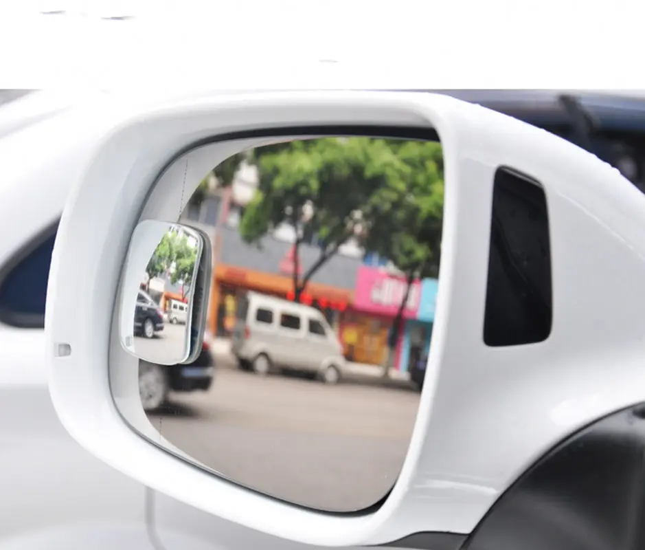 CarBlind Spot Mirror Outside Auxiliary Mirror Rear View Convex Wide Angle Parking Reversing Rearview Rimless Mirrors