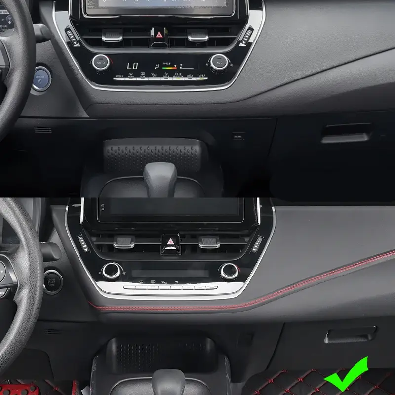 Universal Decorative Car Interior DIY Strips PU Leather Woven Trim Strips Car Protection Stickers for Door Dashboard Stickers