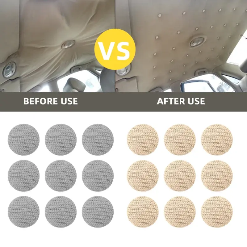 10/20pcs Car Roof Cloth Fixing Buckle Snap Rivets Retainer Automotive Interior Headliner Ceiling Cloth Screw Cap Repair Button