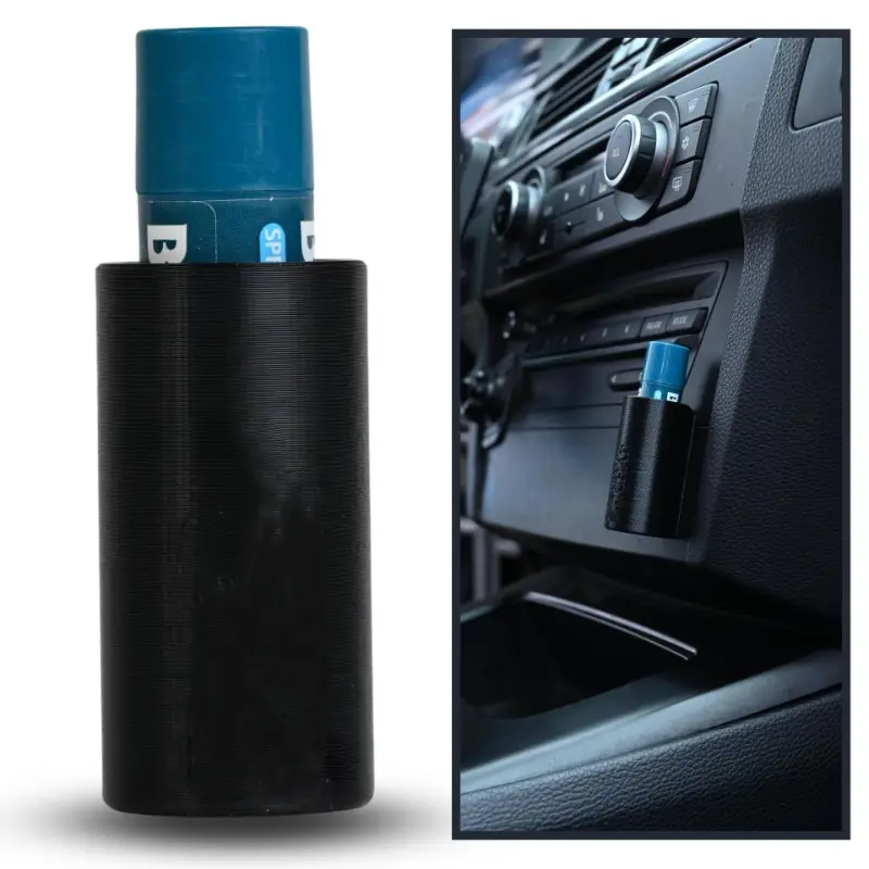 Car Lipstick Holder Portable Silicone Storage Rack Universal Black Small Items Cosmetic Fixings Automotive Interior Accessories