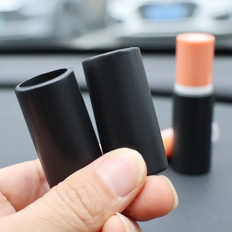 Car Lipstick Holder Portable Silicone Storage Rack Universal Black Small Items Cosmetic Fixings Automotive Interior Accessories