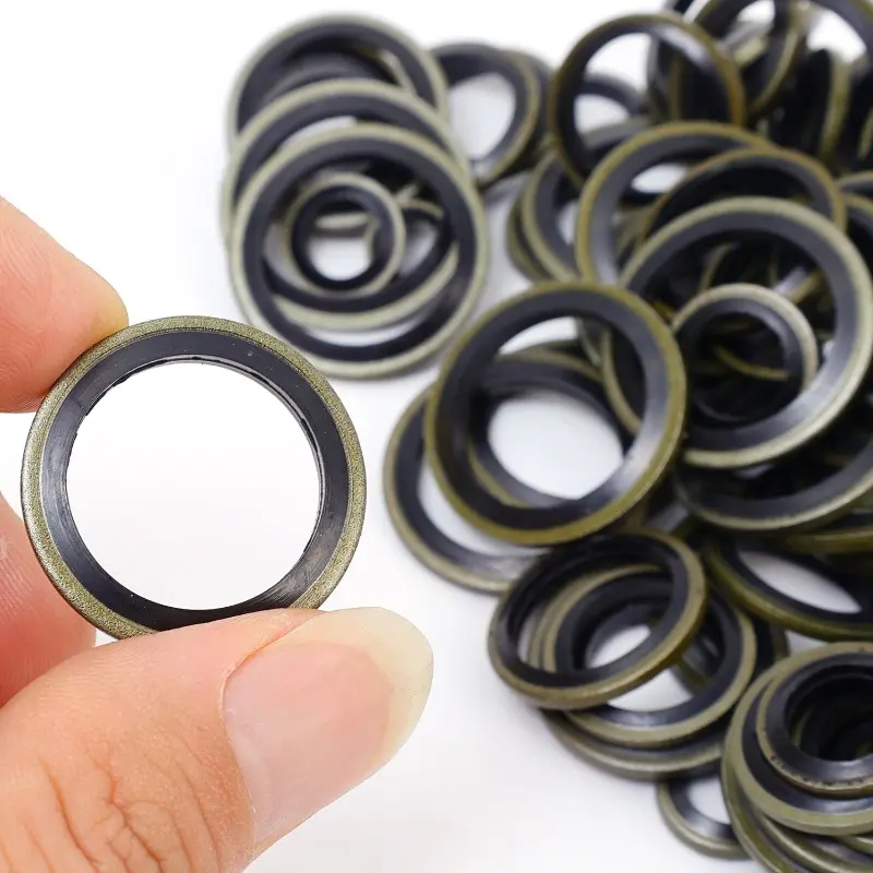10PCS Car Drain Plug Oil Pan Gaskets Prevent Oil Leakage Durable and High Hardness Accessories SealM6/M8/M10/M12/M14/M16/M18/M20
