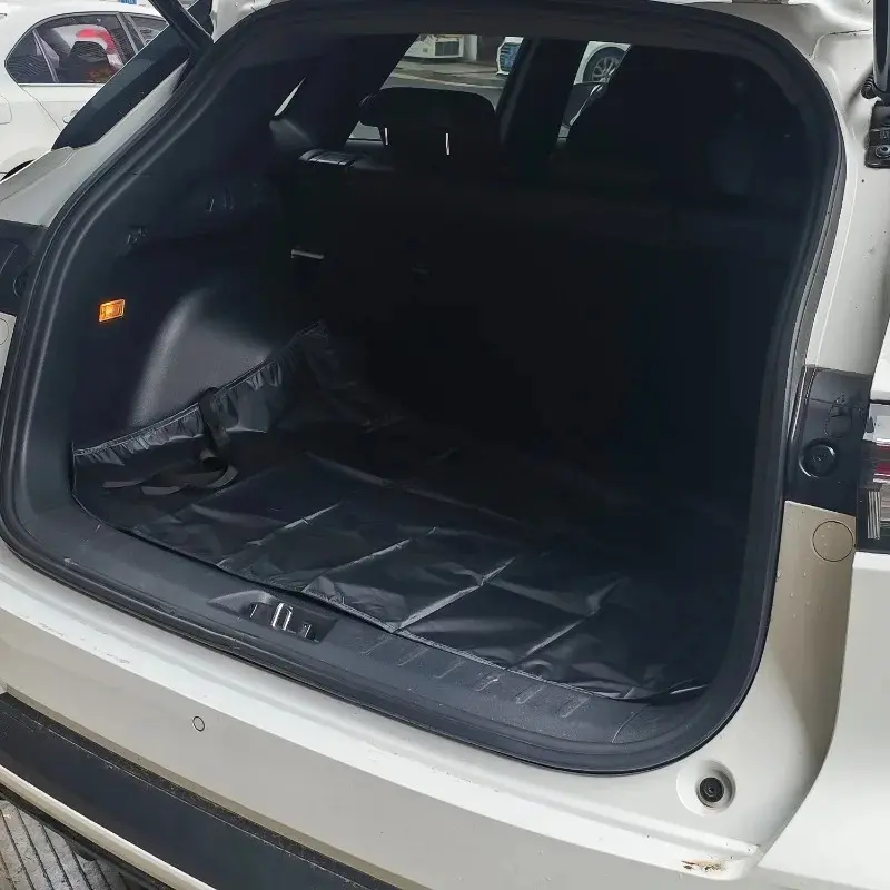 Cars Trunk Cargo Liner Mats Anti Dirt Waterproof Dustproof Protector Oxford Cloth Pads Vehicles Auto Interior Accessories 1/2PCS