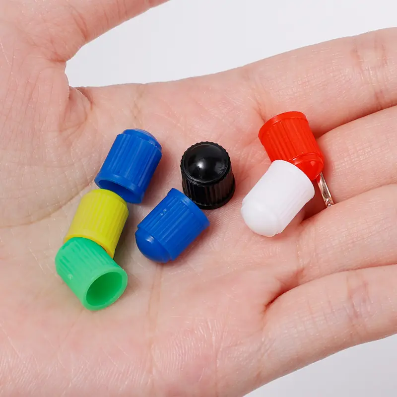 Bike Tire Valve Plastic Colorful Tyre Valve Caps with O Rubber Ring  Universal Stem Covers for Cars Bicycle Trucks Motorcycles