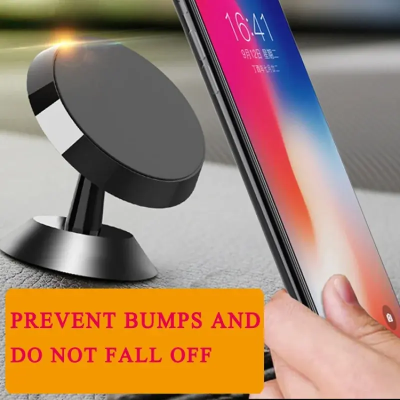 Universal Car Magnetic Phone Holder Magnet Phone Mount Support Telephone Assembly for IPhone Xiaomi Samsung Mobile Phone Holder