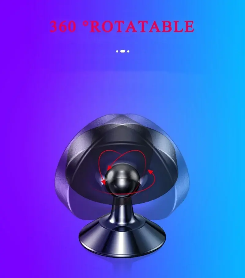 Universal Car Magnetic Phone Holder Magnet Phone Mount Support Telephone Assembly for IPhone Xiaomi Samsung Mobile Phone Holder