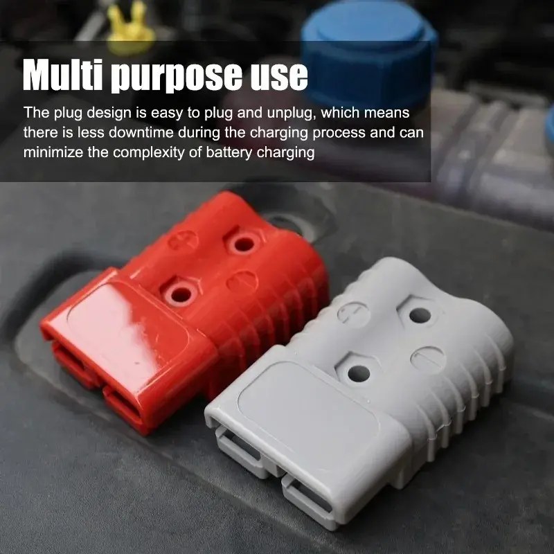 Forklift Battery Charging Plug Battery Connectors for Storage Forklifts Large Electric Equipment Transportation Railways 1-4sets