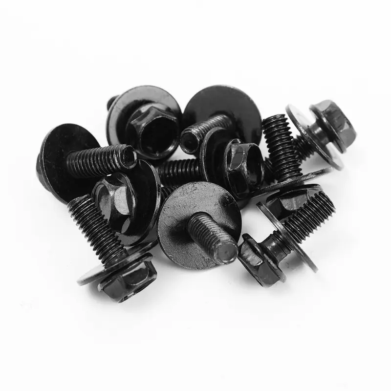 Car Bolts U-Shaped Clips Tapping Screw Rust-proof Anti-corrosion Screws Accessories Car Liner Retainer Rivet Screws Clips