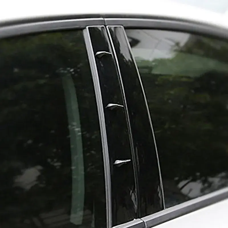 Cars Rearview Mirror Noise Reduction Anti Collision Strips Resistance Reducing Spoiler Body Universal Decorative Strip Deflector