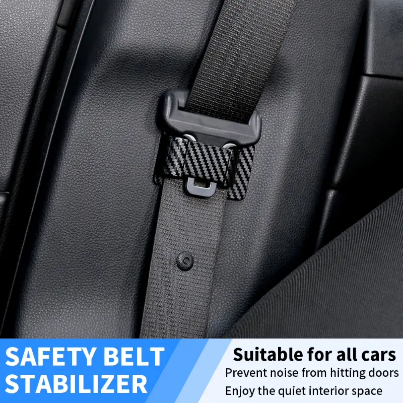 Universal Auto Seat Belt Holder Stabilizer Fastener Adjustable Clip Seat Belt Stopper Car Seat Belt Fixing Clips Car Accessories
