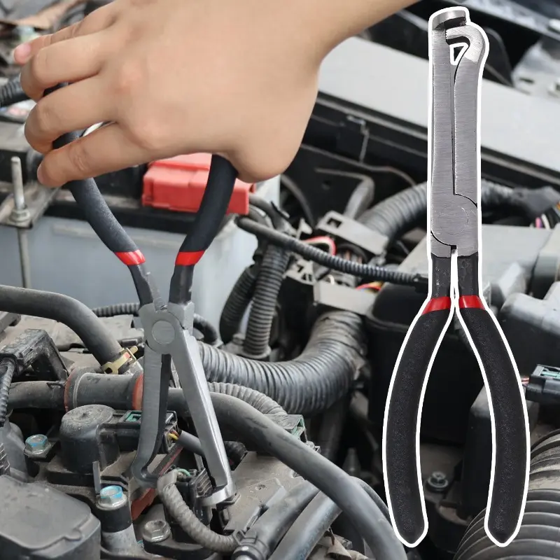 Car Wire Disconnect Pliers Carbon Steel Electrical Cable Cutting Pliers Fuel Pipe Separation Pliers Automotive Repair Tools