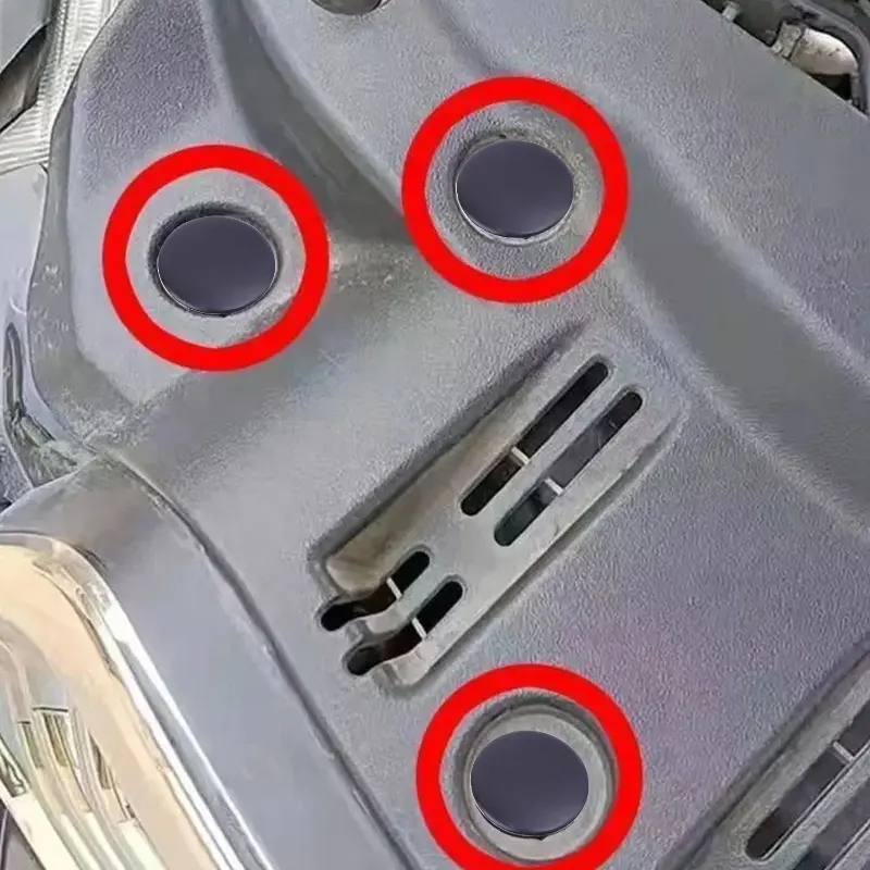 20-100PCS Car Bonnet Thermal Cushion Snap Clips Black Plastic Clip Auto Fasteners Rivet Fixer Suitable for Toyota 90467-09050